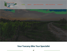 Tablet Screenshot of bikearoundtuscany.com